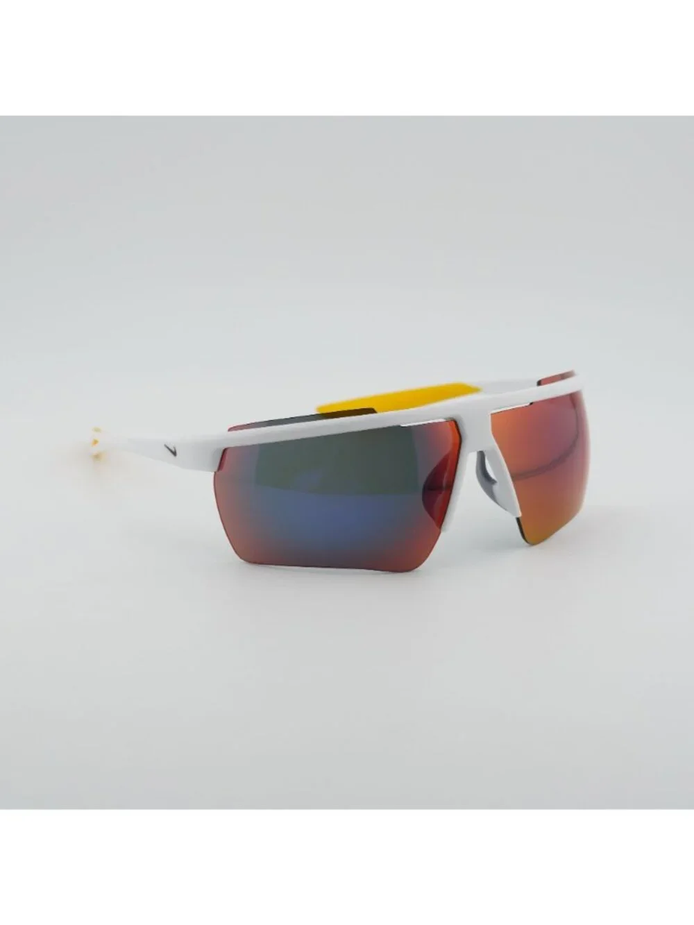 NIKE WINDSHIELD 20 CW1287 106 Sunglasses White Shield Frame, Field Tint Lenses